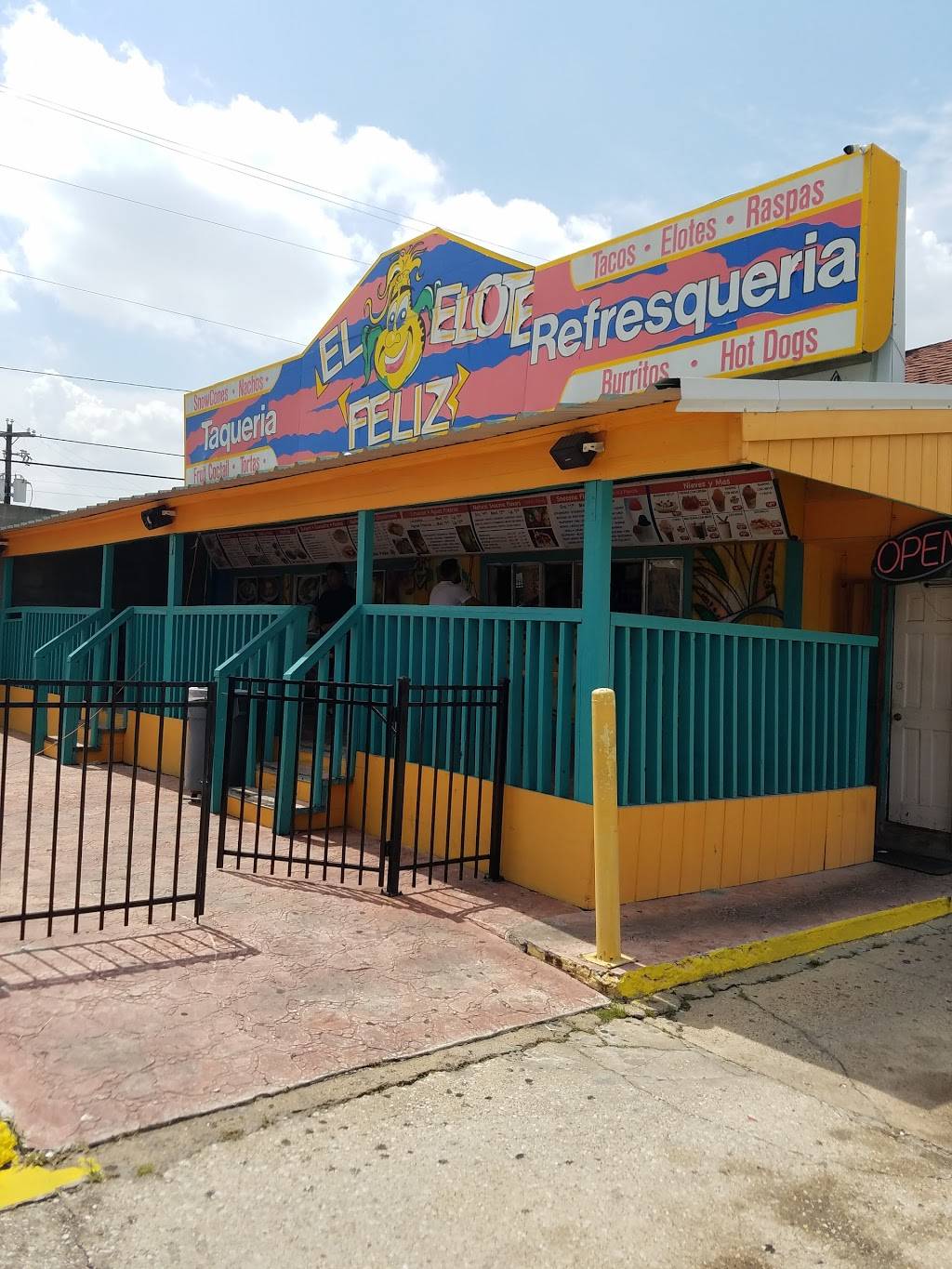 Elote Feliz Co | restaurant | 5129 Aldine Mail Rte Rd, Houston, TX 77039, USA | 2819871455 OR +1 281-987-1455