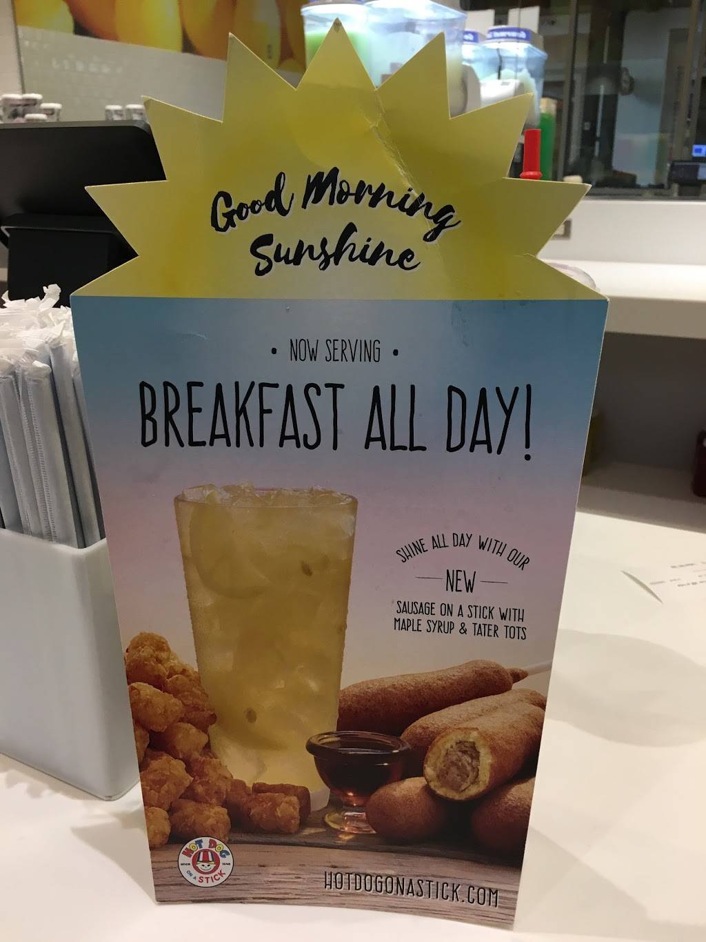 Hot Dog on a Stick | restaurant | 2015 Birch Road Sp. #503, Chula Vista, CA 91915, USA | 6193974384 OR +1 619-397-4384