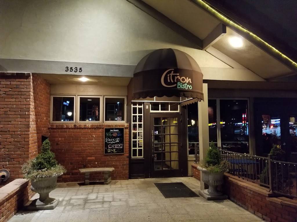 Citron Bistro | restaurant | 3535 S Yosemite St, Denver, CO 80237, USA | 3037715800 OR +1 303-771-5800