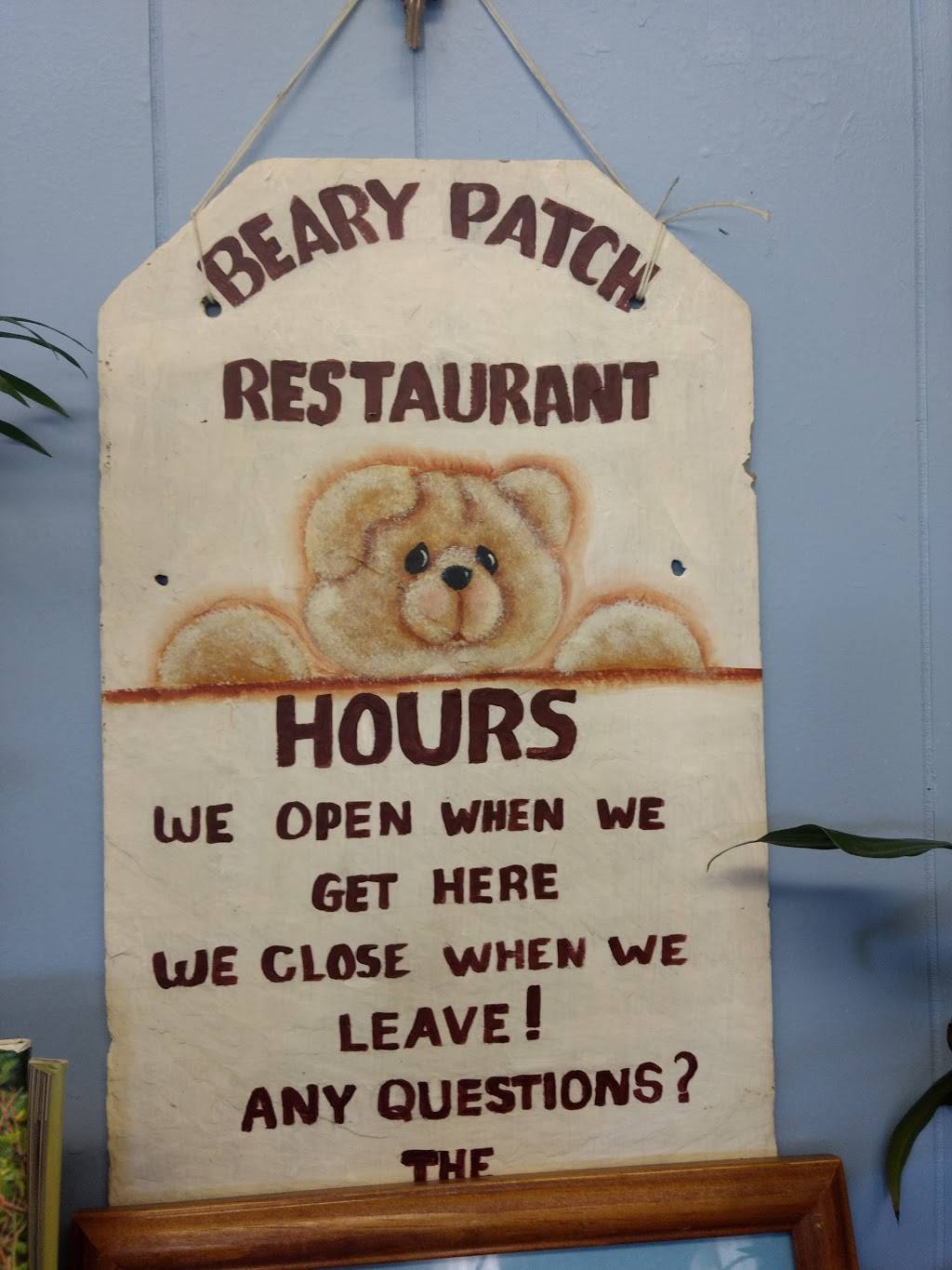 Beary Patch Restaurant | restaurant | W14716 US-2, Engadine, MI 49827, USA | 9064776214 OR +1 906-477-6214