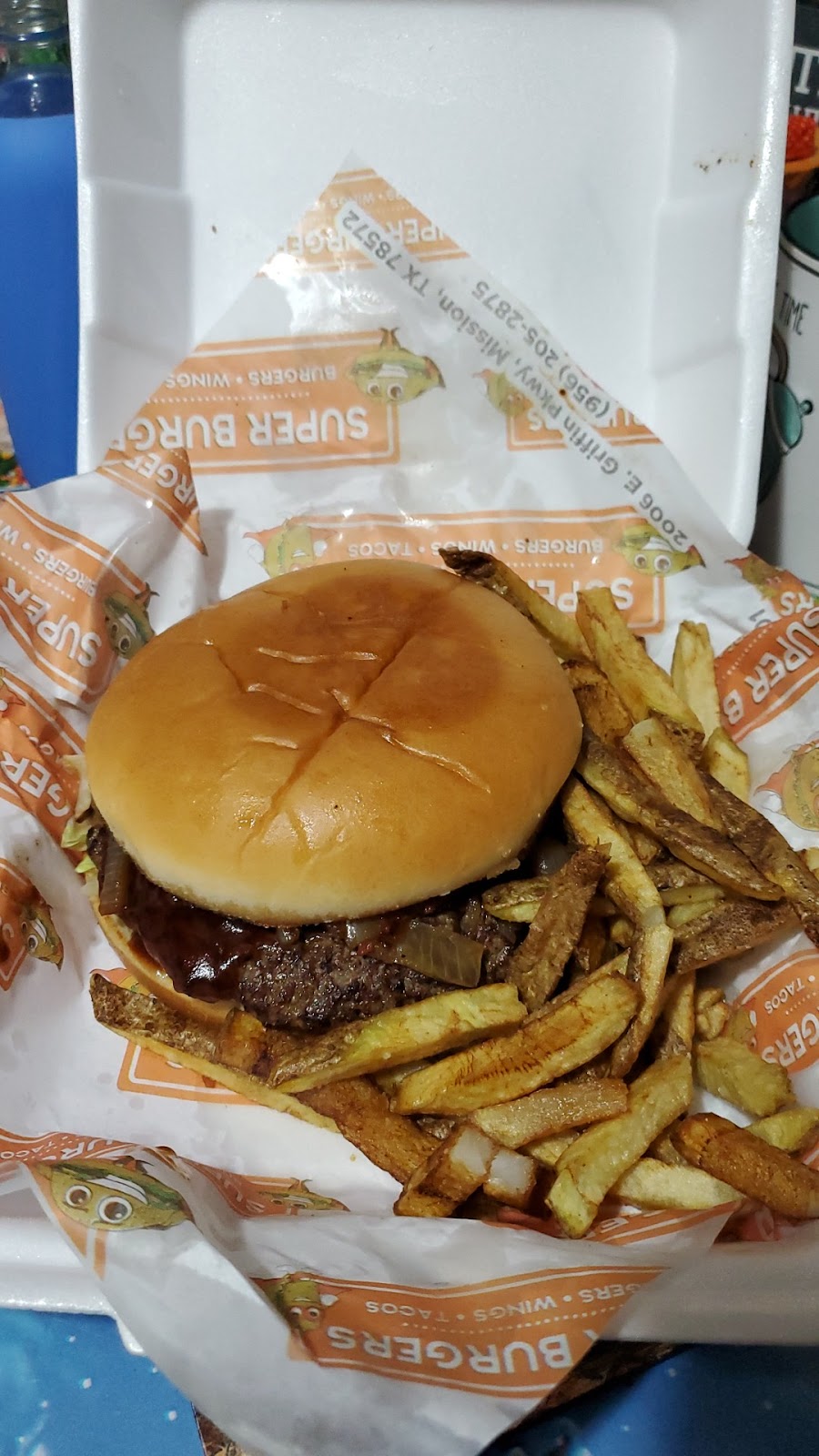 SUPER BURGERS/MISSION | restaurant | 2006 E Griffin Pkwy, Mission, TX 78572, USA | 9562052875 OR +1 956-205-2875