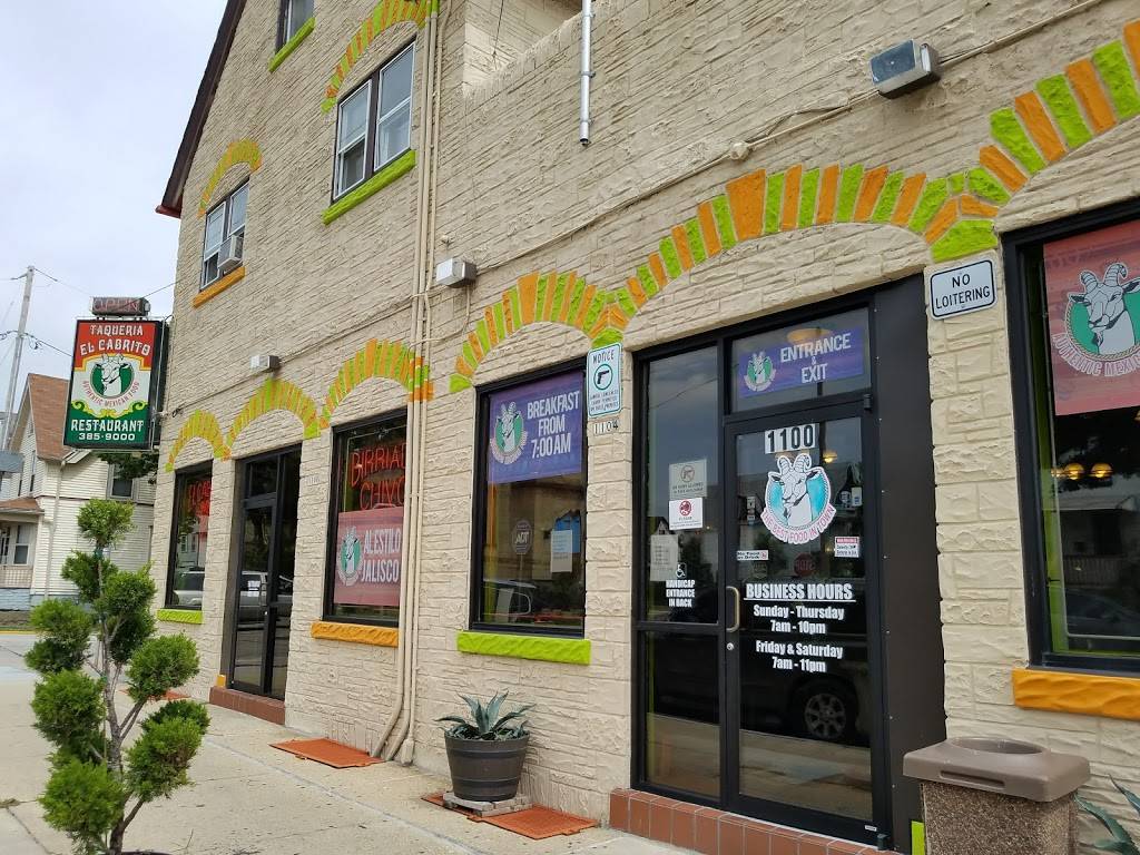 Taqueria El Cabrito | restaurant | 1100 S 11th St, Milwaukee, WI 53204, USA | 4143859000 OR +1 414-385-9000