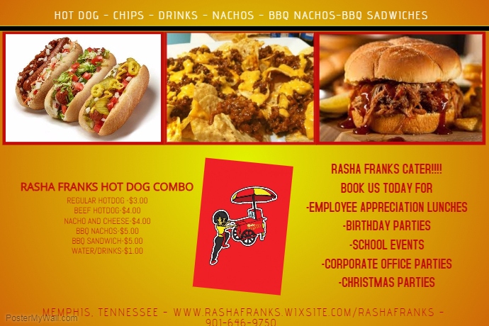 Rashas Franks Hotdogs | restaurant | 1870 N Germantown Pkwy, Cordova, TN 38016, USA | 9012402566 OR +1 901-240-2566
