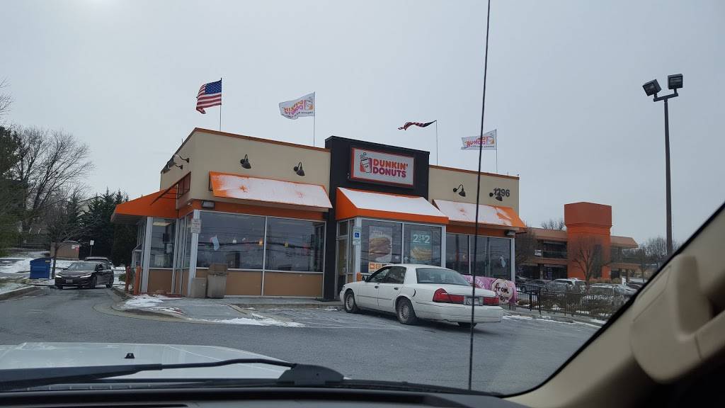 Dunkin | cafe | 1296 W Patrick St, Frederick, MD 21703, USA | 3018467991 OR +1 301-846-7991