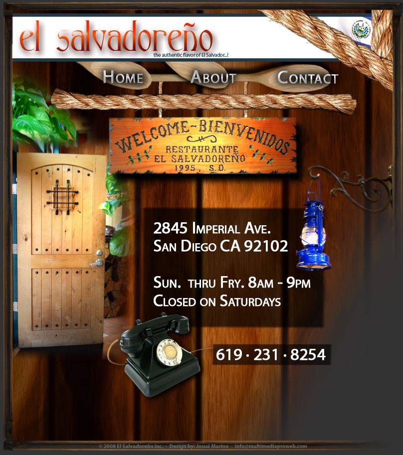 El Salvadoreno | restaurant | 2845 Imperial Ave, San Diego, CA 92102, USA | 6192318254 OR +1 619-231-8254