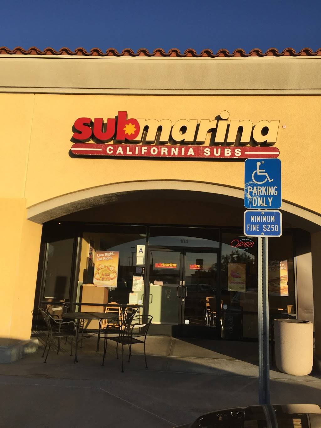 Submarina | meal takeaway | 40444 Murrieta Hot Springs Rd #104, Murrieta, CA 92562, USA | 9516961645 OR +1 951-696-1645