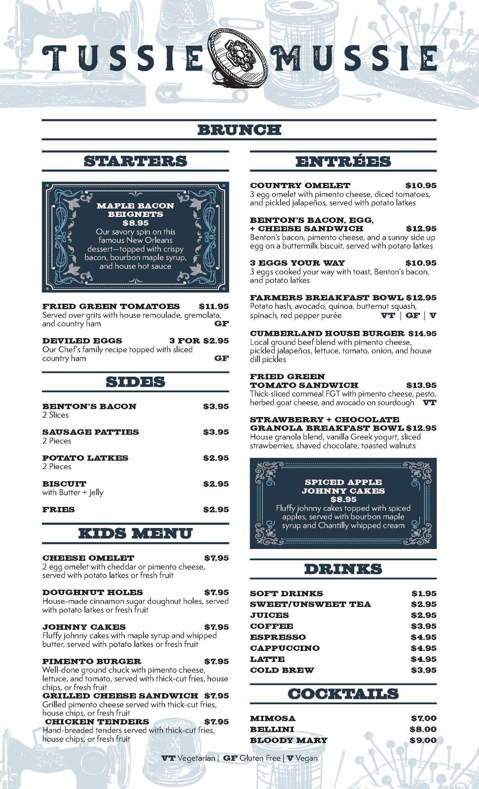 Tussie Mussie | restaurant | 1109 White Ave, Knoxville, TN 37916, USA | 8659714663 OR +1 865-971-4663