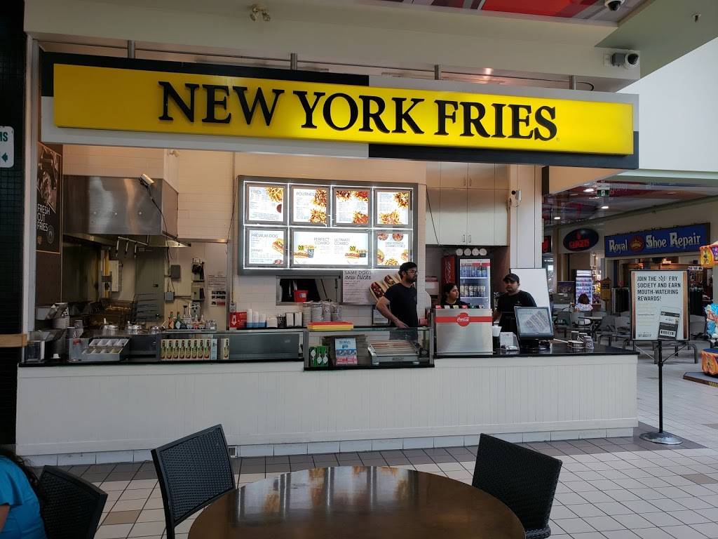 New York Fries - Woodbine Centre | restaurant | 500 Rexdale Boulevard Unit L011A, Etobicoke, ON M9W 6K5, Canada | 4166749469 OR +1 416-674-9469