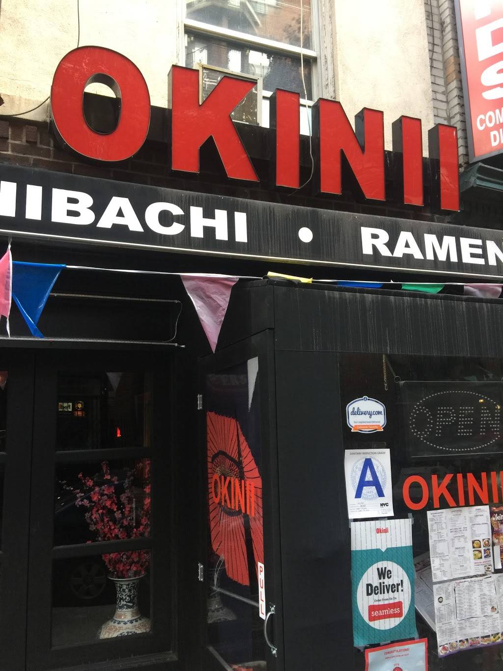 Okinii | restaurant | 216 Thompson St, New York, NY 10012, USA | 5165043615 OR +1 516-504-3615
