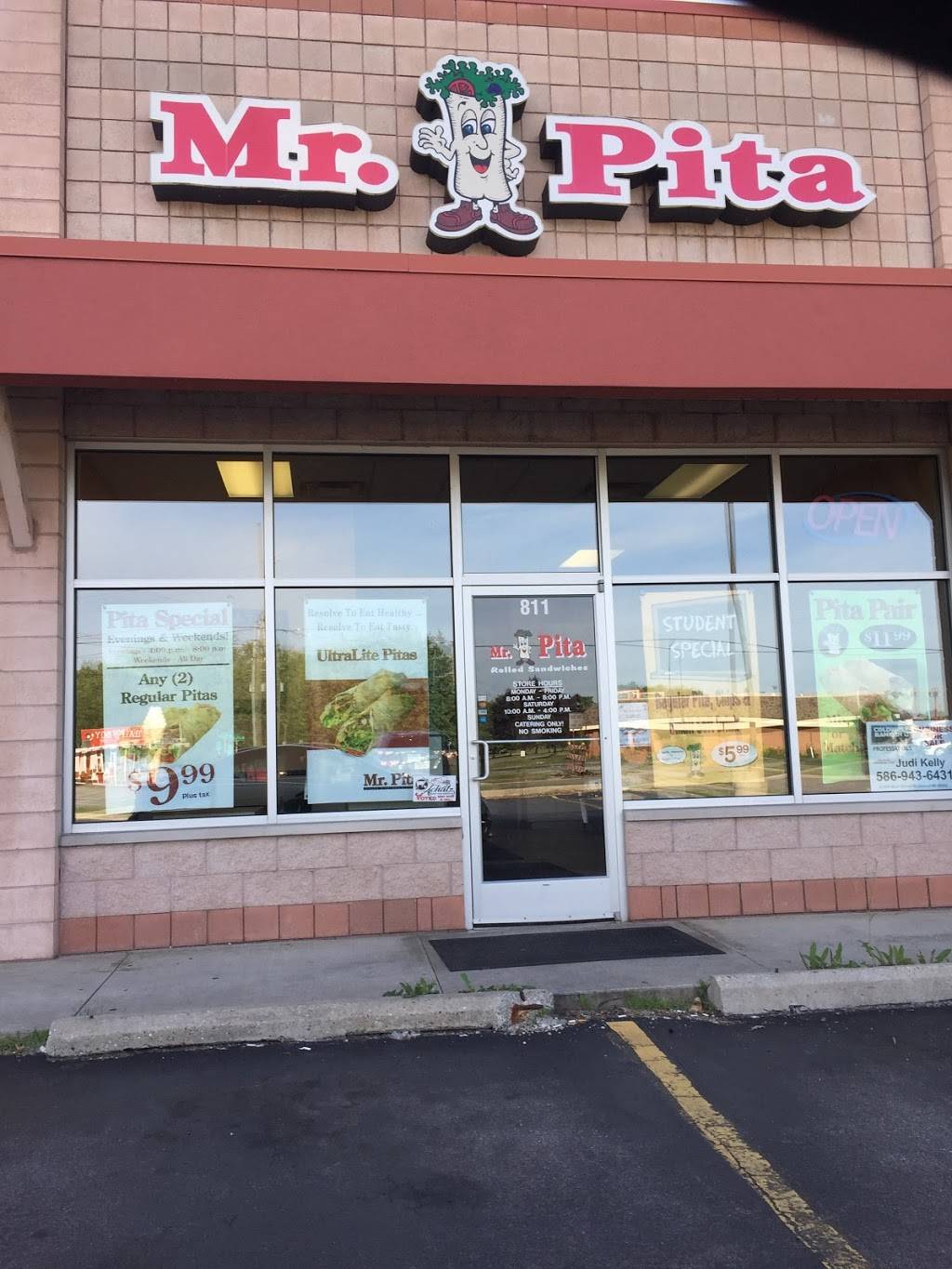 Mr Pita | restaurant | 811 Michigan Ave, Marysville, MI 48040, USA | 8103881400 OR +1 810-388-1400
