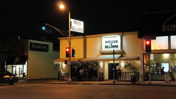 House of Billiards | restaurant | 14662 Ventura Blvd, Sherman Oaks, CA 91403, USA | 8189951841 OR +1 818-995-1841