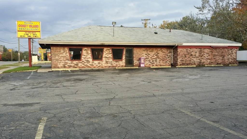 Aurora Coney Island | restaurant | 23671 W Seven Mile Rd, Detroit, MI 48219, USA | 3135432604 OR +1 313-543-2604