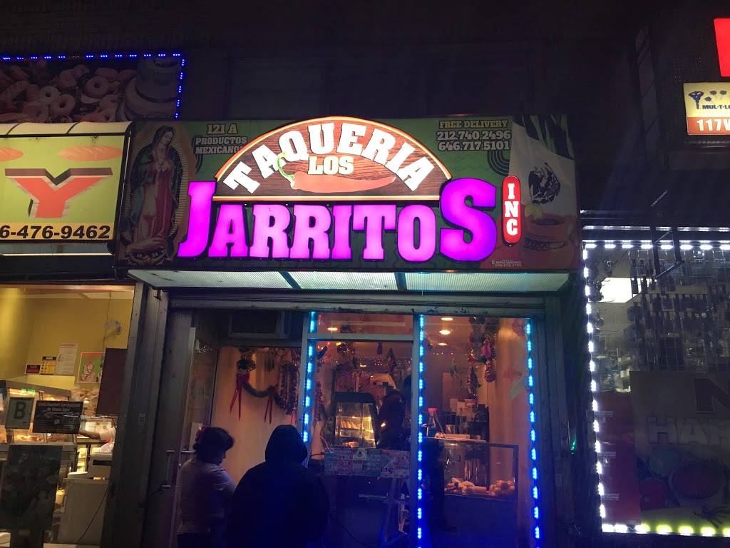 Taqueria Los Jarritos | restaurant | 121A Nagle Ave, New York, NY 10040, USA | 2127402496 OR +1 212-740-2496