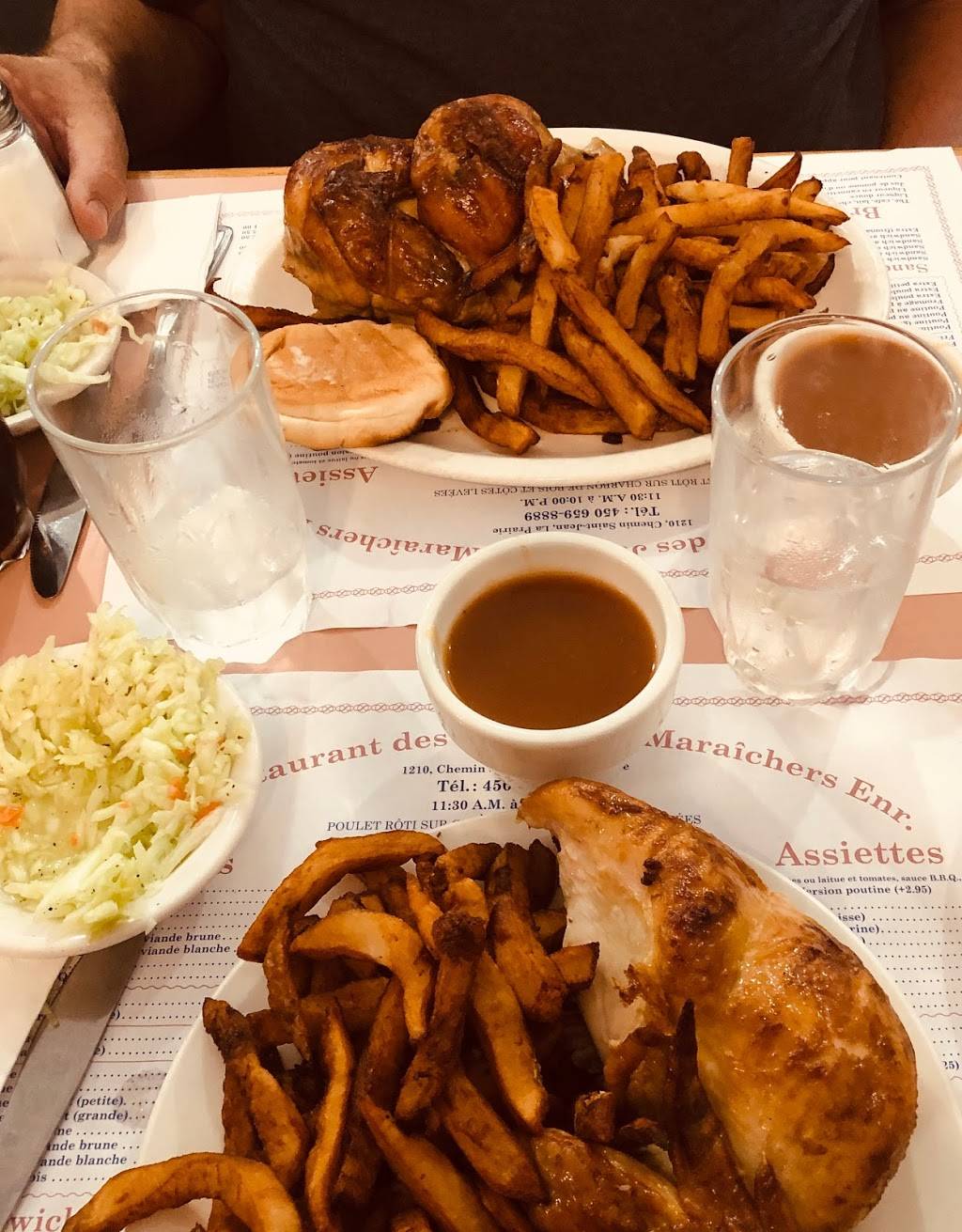 Le Restaurant des Jardiniers Maraîchers Enr. | restaurant | 1210 Chemin de Saint-Jean, La Prairie, QC J5R 4S4, Canada | 4506598889 OR +1 450-659-8889