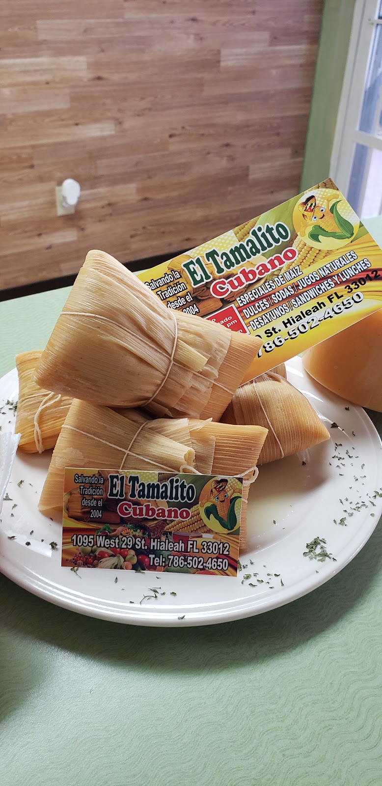 Tamalito Cubano restaurants | restaurant | 1095 W 29th St, Hialeah, FL 33012, USA | 7865024650 OR +1 786-502-4650