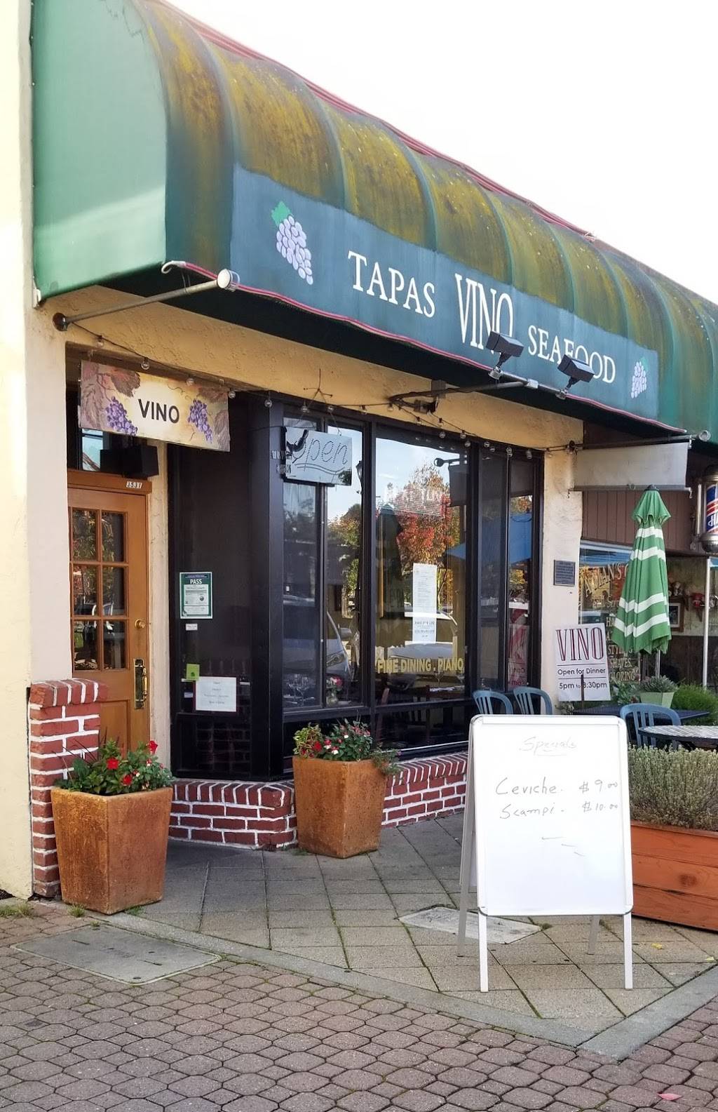 Vino Restaurant | restaurant | 3531 Plaza Way, Lafayette, CA 94549, USA | 9252841330 OR +1 925-284-1330