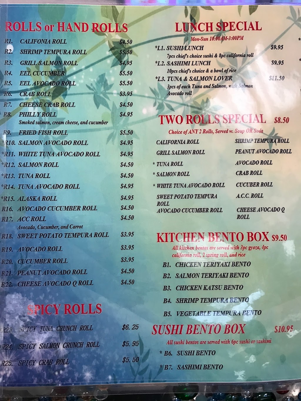 Fuji Sushi Teriyaki | restaurant | 4400 Sergeant Rd #222, Sioux City, IA 51106, USA | 7122763309 OR +1 712-276-3309