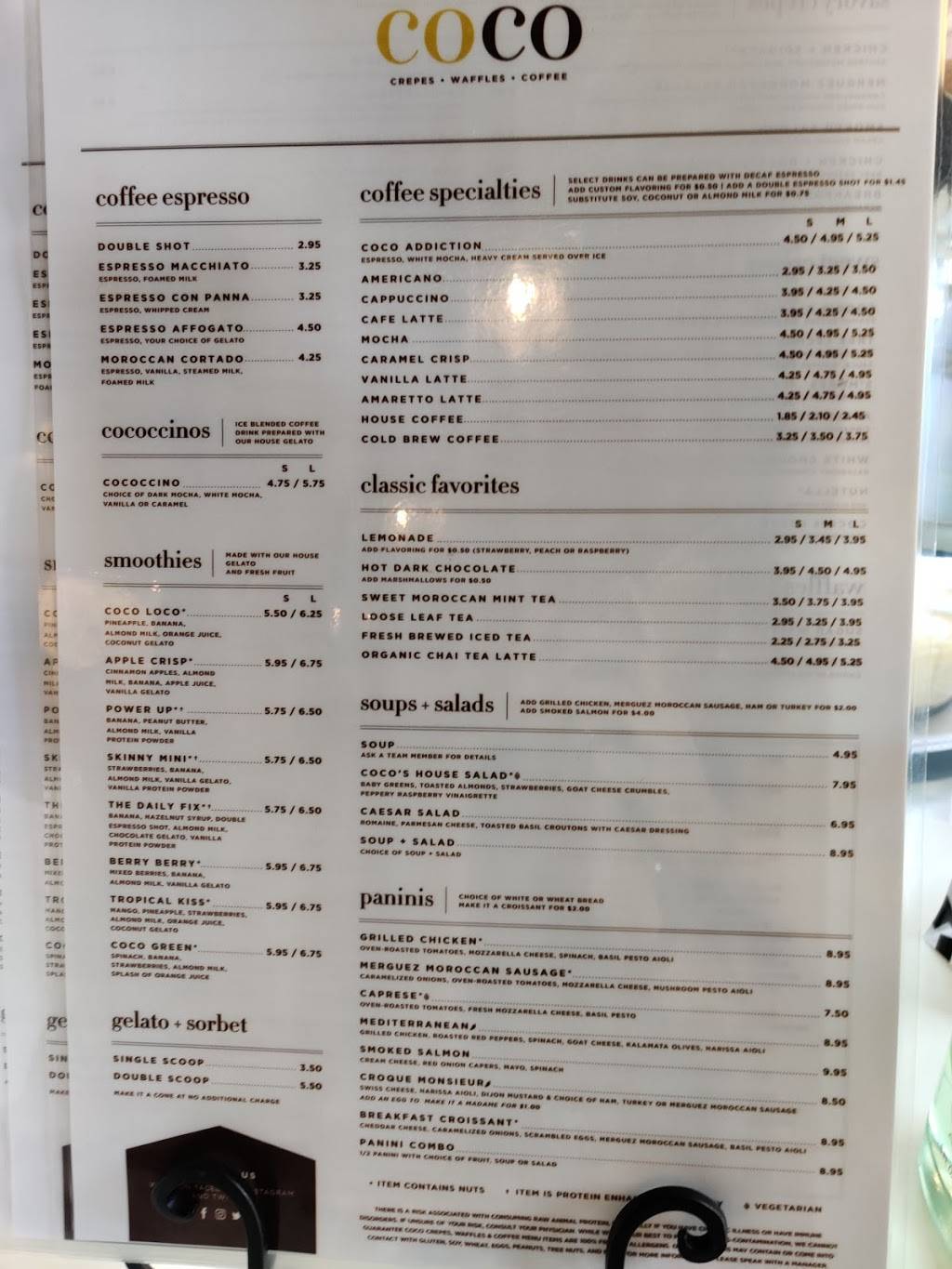 CoCo Crepes, Waffles & Coffee | restaurant | 9945 Barker Cypress Rd, Cypress, TX 77433, USA | 2817585311 OR +1 281-758-5311