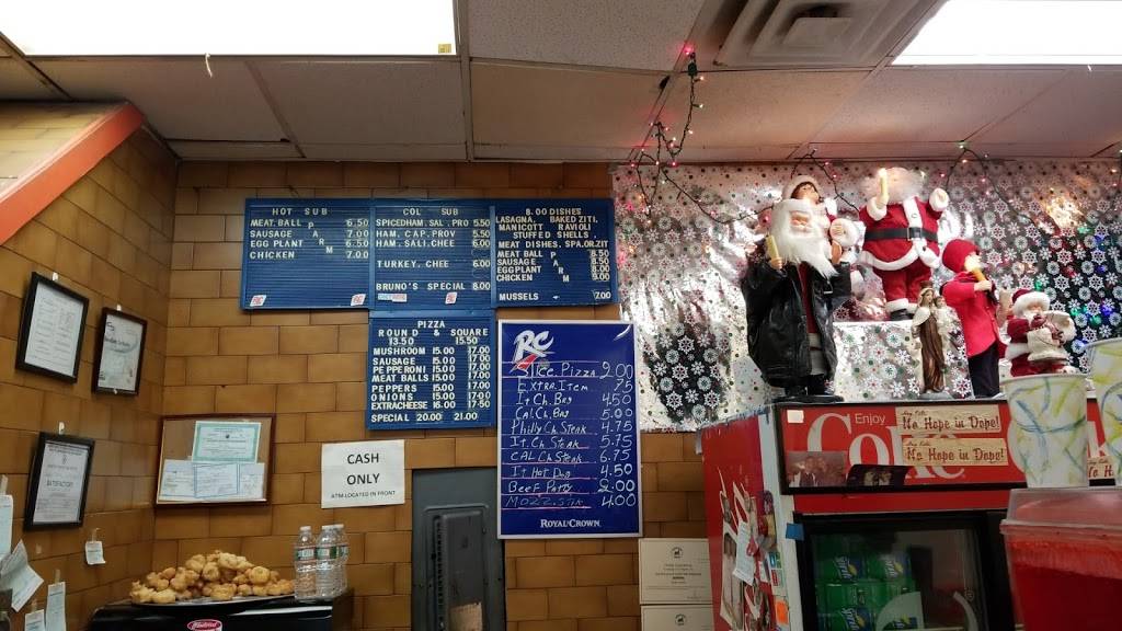 Brunos Pizzeria | restaurant | 1023 Springfield Ave, Irvington, NJ 07111, USA | 9733719093 OR +1 973-371-9093