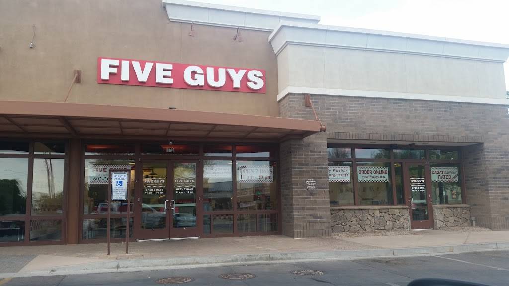Five Guys | meal takeaway | 2340 E Baseline Rd, Phoenix, AZ 85042, USA | 6022687577 OR +1 602-268-7577