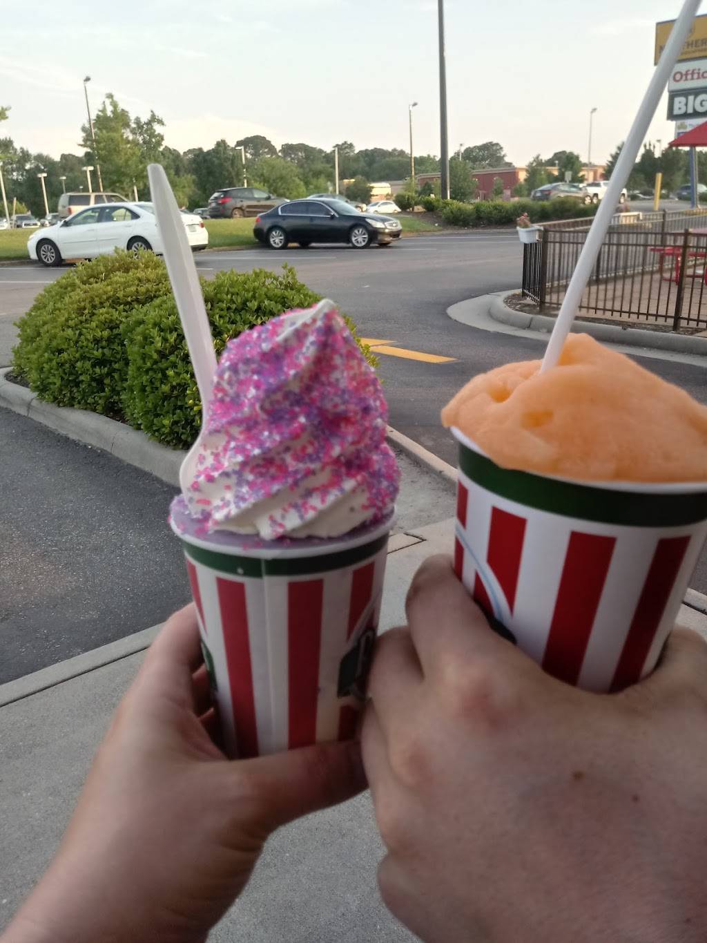 Ritas Italian Ice & Frozen Custard | restaurant | 2328 W Mercury Blvd, Hampton, VA 23666, USA | 7578272846 OR +1 757-827-2846