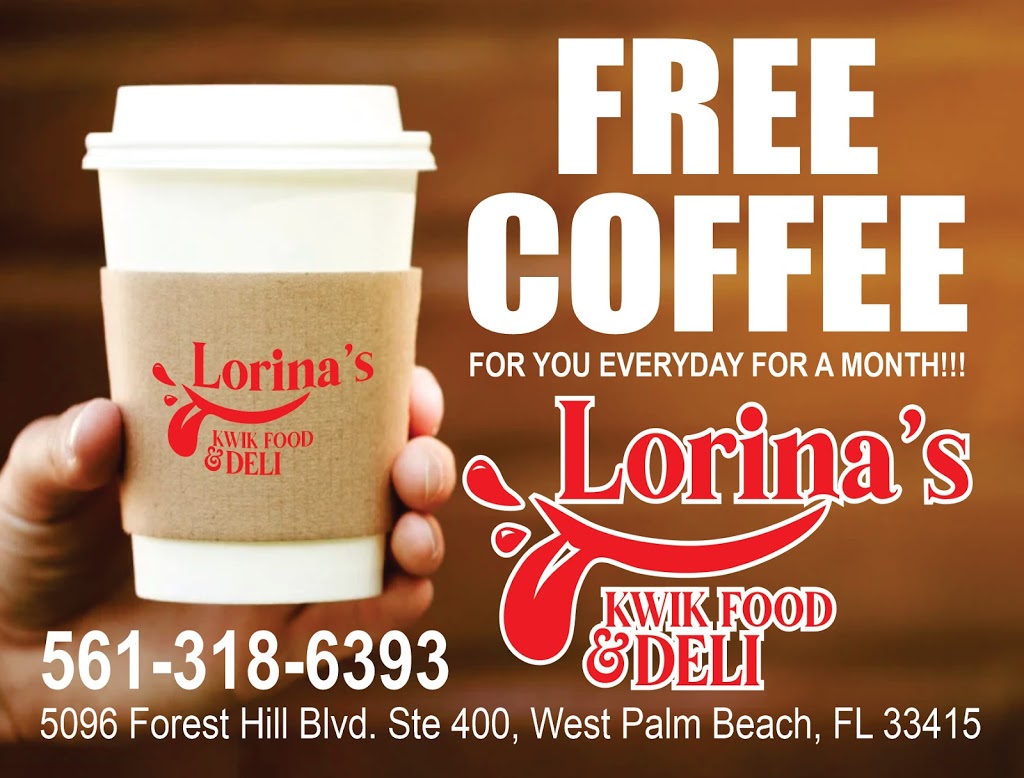 Lorina Food & deli Subs & Smooties | restaurant | 5096 Forest Hill Blvd suite 400, West Palm Beach, FL 33415, USA | 5613186393 OR +1 561-318-6393