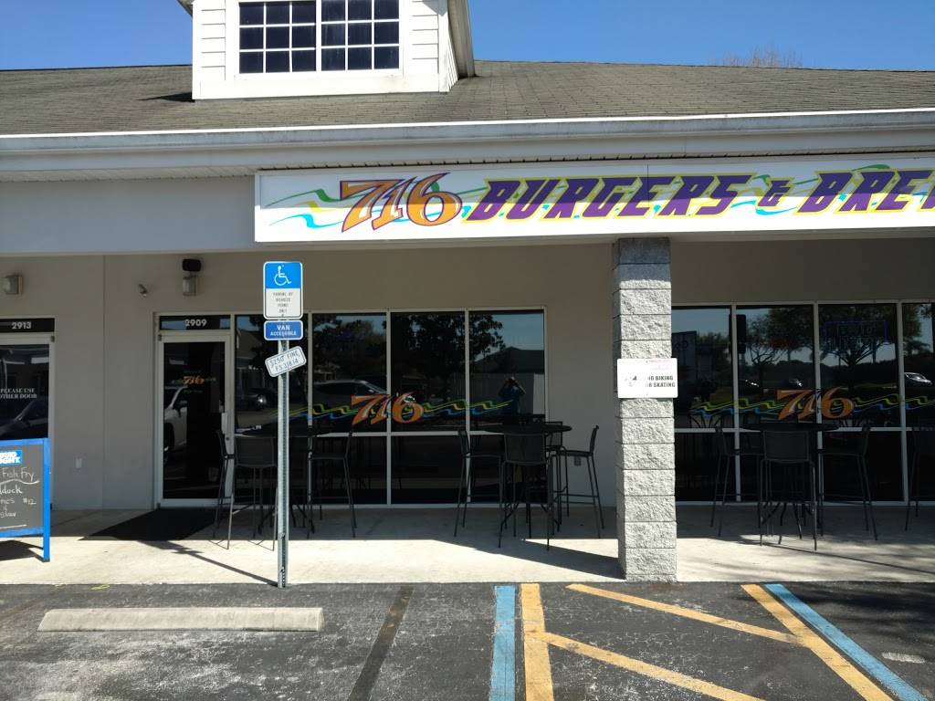 716 Burgers & Brew | restaurant | 2905 Duff Rd, Lakeland, FL 33810, USA | 8633330671 OR +1 863-333-0671