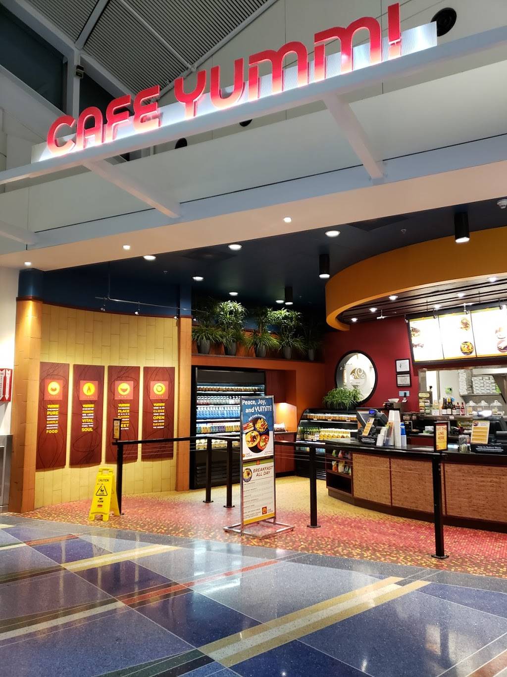Cafe Yumm! - Portland Airport | restaurant | 7000 NE Airport Way space c-2160, Portland, OR 97218, USA | 5034939866 OR +1 503-493-9866