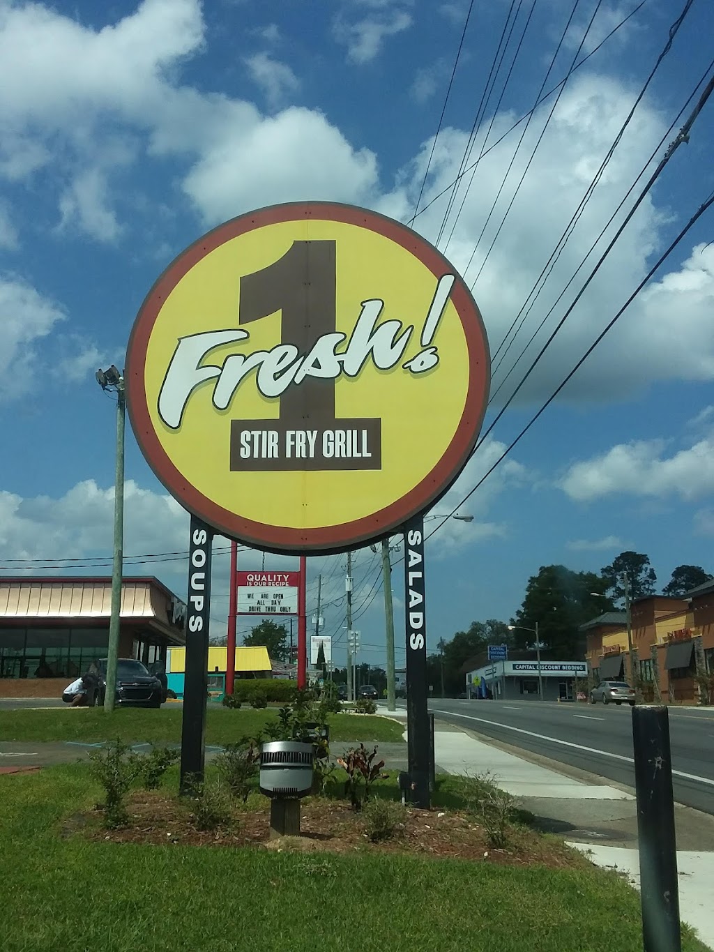 1 Fresh Stir Fry Grill | restaurant | 1820 N Monroe St, Tallahassee, FL 32303, USA | 8504222111 OR +1 850-422-2111