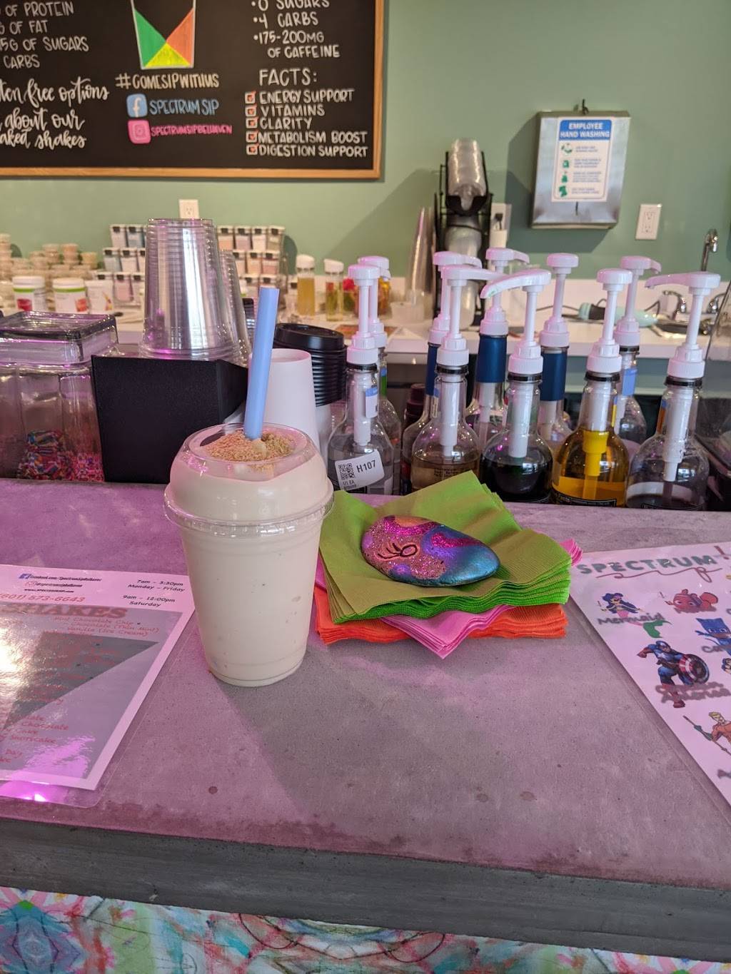 Spectrum Sip | restaurant | 1002 N Jefferson St, Jackson, MS 39202, USA | 6015736643 OR +1 601-573-6643