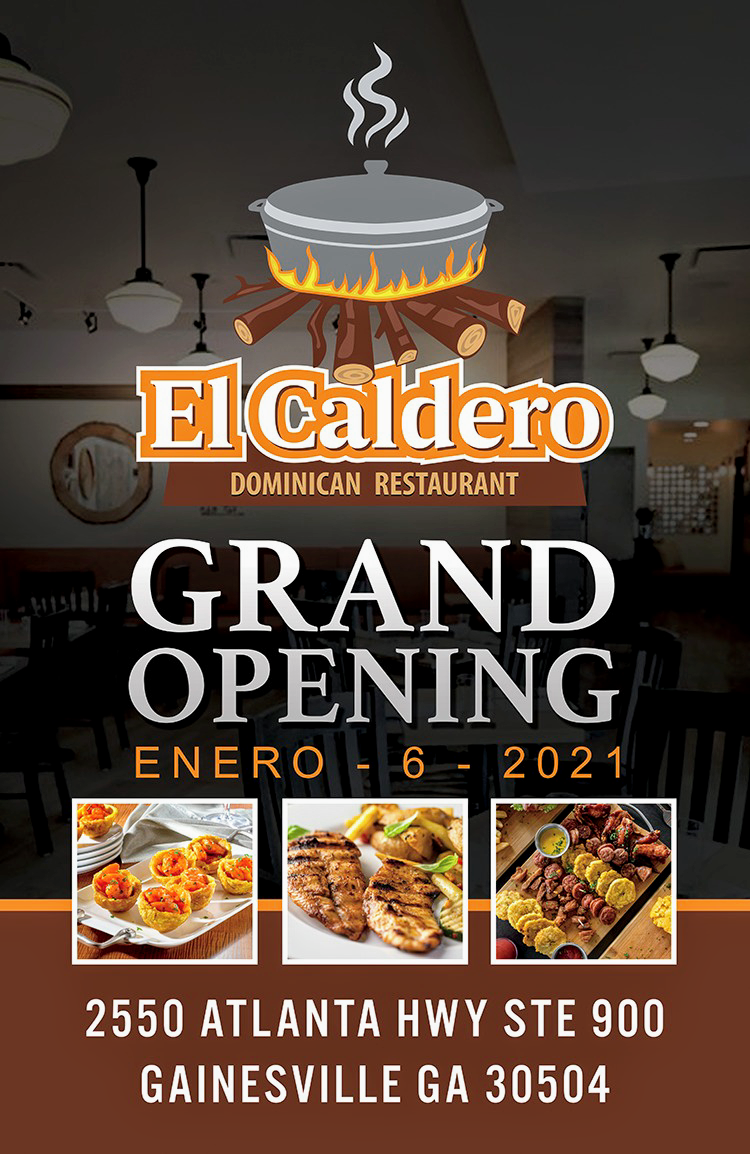 El Caldero Dominican Restaurant | restaurant | 2550 Atlanta Hwy Suite 900, Gainesville, GA 30504, USA | 6789438986 OR +1 678-943-8986