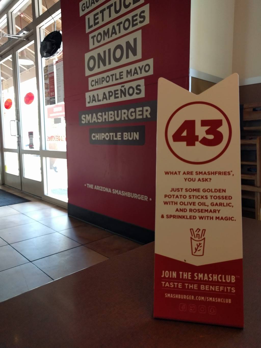 Smashburger | Delivery & Takeout Available | restaurant | 815 E Baseline Rd, Tempe, AZ 85283, USA | 4808389933 OR +1 480-838-9933