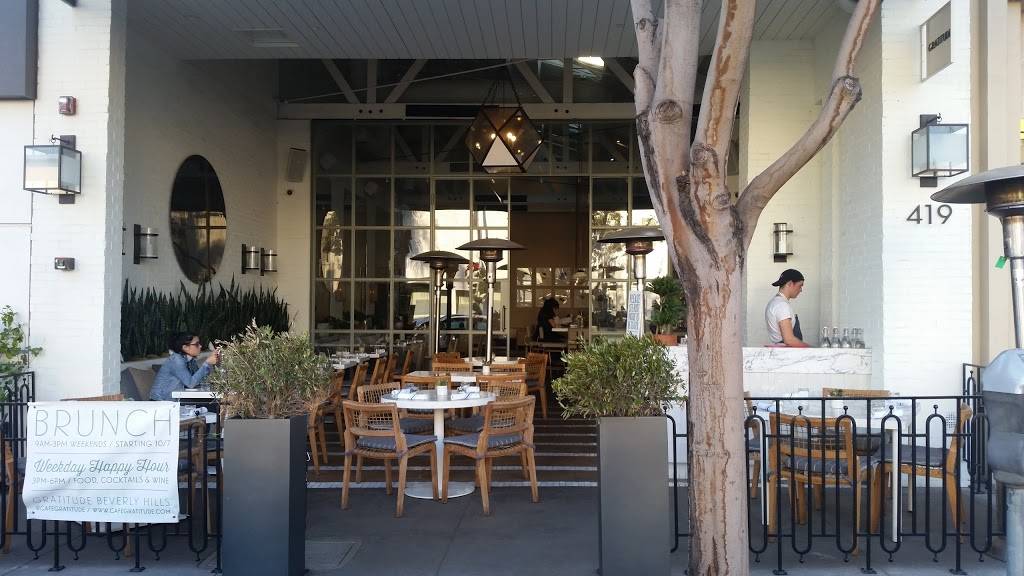 Gratitude Kitchen & Bar | restaurant | 419 N Canon Dr, Beverly Hills, CA 90210, USA | 4243891850 OR +1 424-389-1850