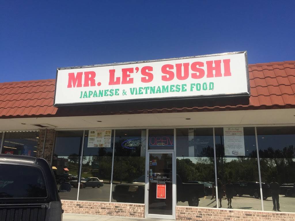 Mr Les Sushi | restaurant | 5024 NE Parvin Rd, Kansas City, MO 64117, USA | 8164545112 OR +1 816-454-5112