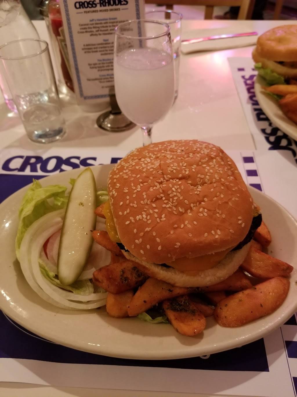 Cross-Rhodes Restaurant | restaurant | 913 Chicago Ave, Evanston, IL 60202, USA | 8474754475 OR +1 847-475-4475