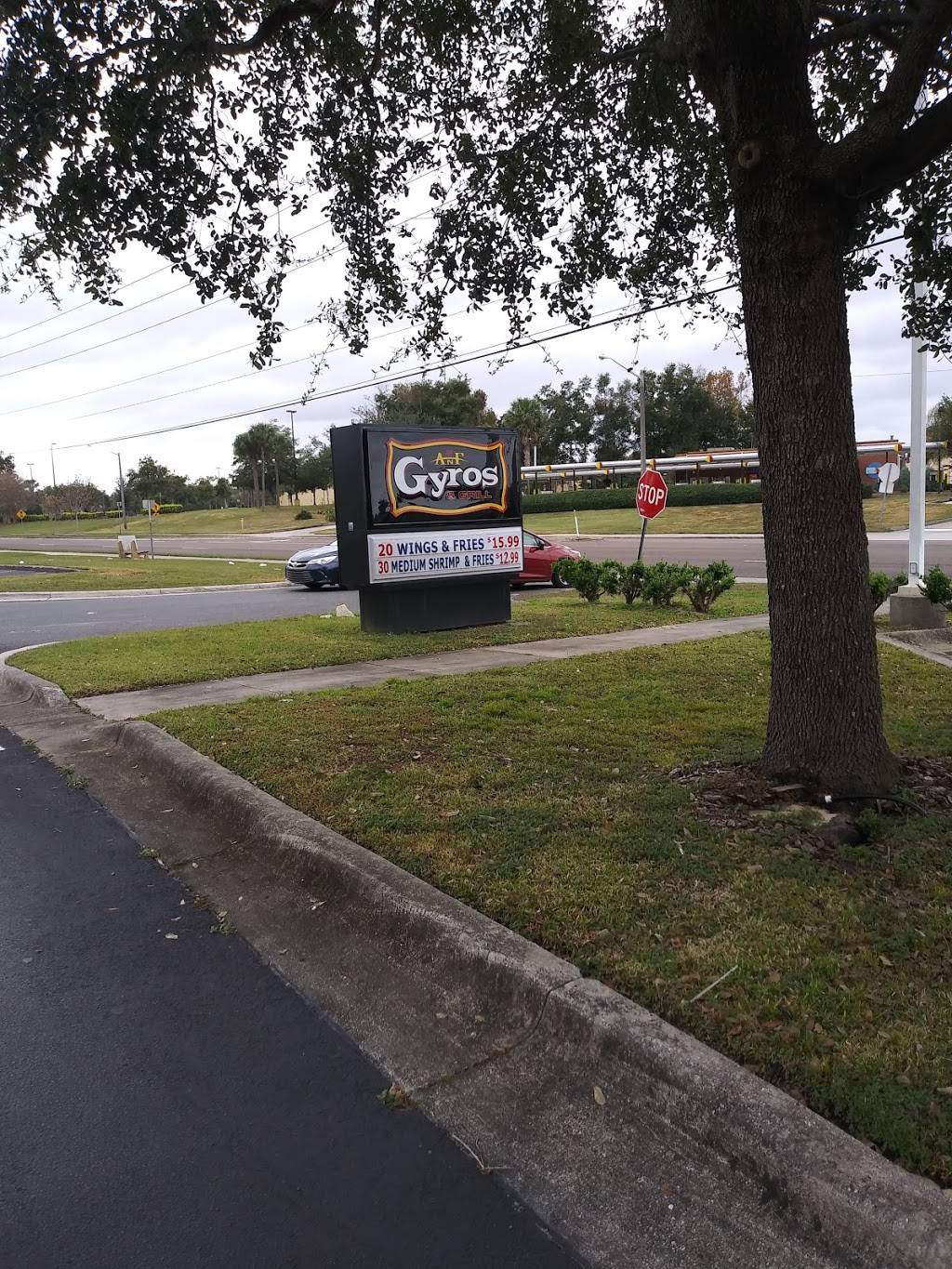 Anf gyros & grill (ocala) | restaurant | 2400 SW 19th Avenue Rd, Ocala, FL 34471, USA | 3522377376 OR +1 352-237-7376