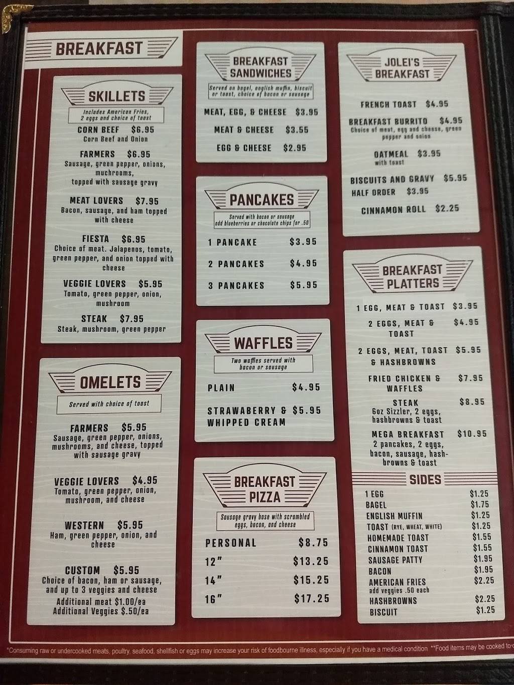 JoLei’s Diner | restaurant | 174 S Main St, Vermontville, MI 49096, USA | 5172080044 OR +1 517-208-0044