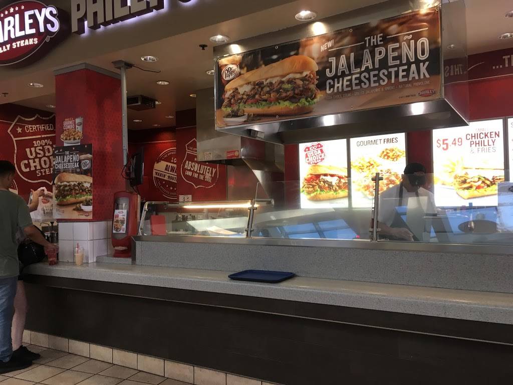 Charleys Philly Steaks | restaurant | 500 Inland Center Dr, San Bernardino, CA 92408, USA | 9093849009 OR +1 909-384-9009