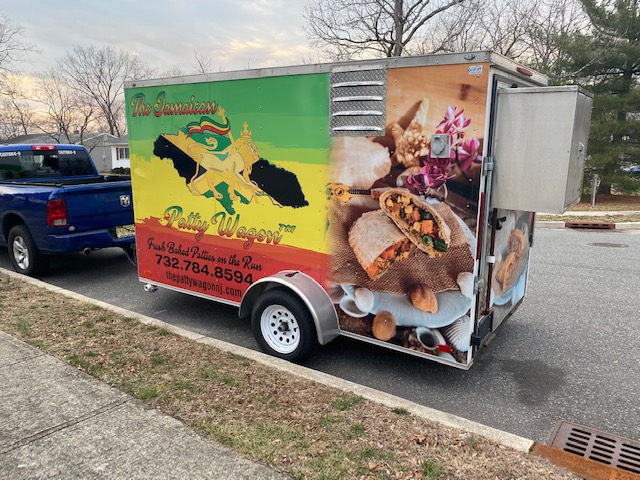 The Jamaican Patty Wagon | restaurant | 38 Sunset Dr, Howell Township, NJ 07731, USA | 7328034150 OR +1 732-803-4150