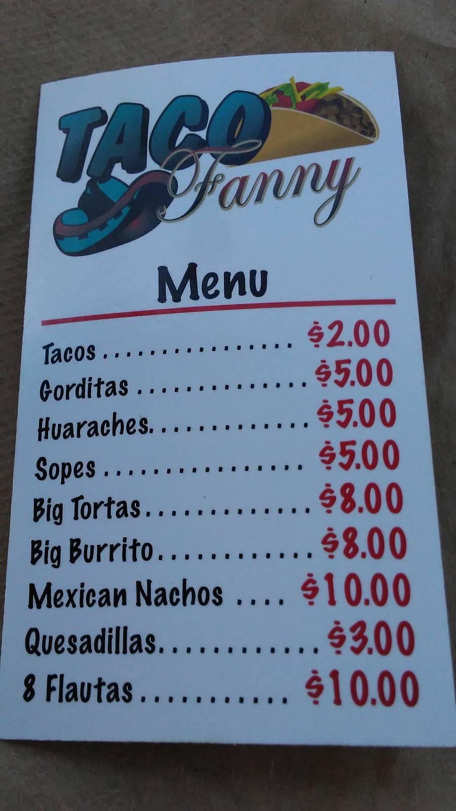 Taco Fanny | restaurant | Denison, TX 75020, USA | 9037442395 OR +1 903-744-2395