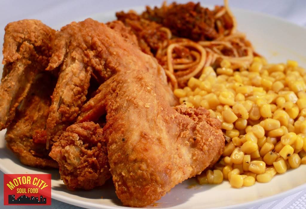 Motor City Soul Food | restaurant | 12700 W Seven Mile Rd, Detroit, MI 48235, USA | 3138637685 OR +1 313-863-7685