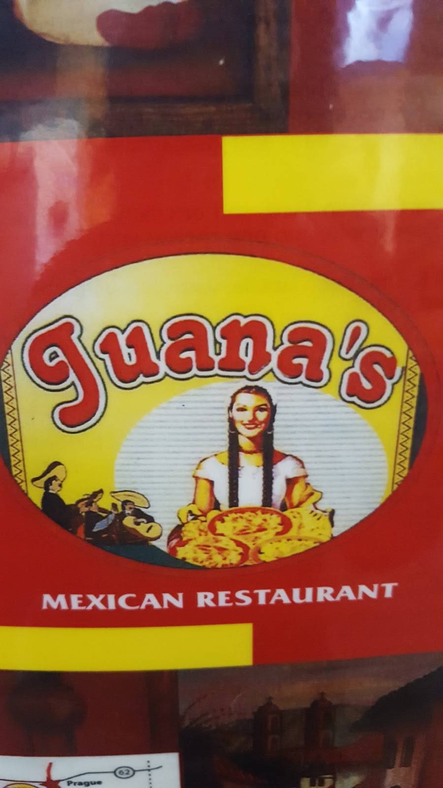 Juanas Mexican Restaurant | restaurant | 709 Jim Thorpe Blvd, Prague, OK 74864, USA | 4055670036 OR +1 405-567-0036
