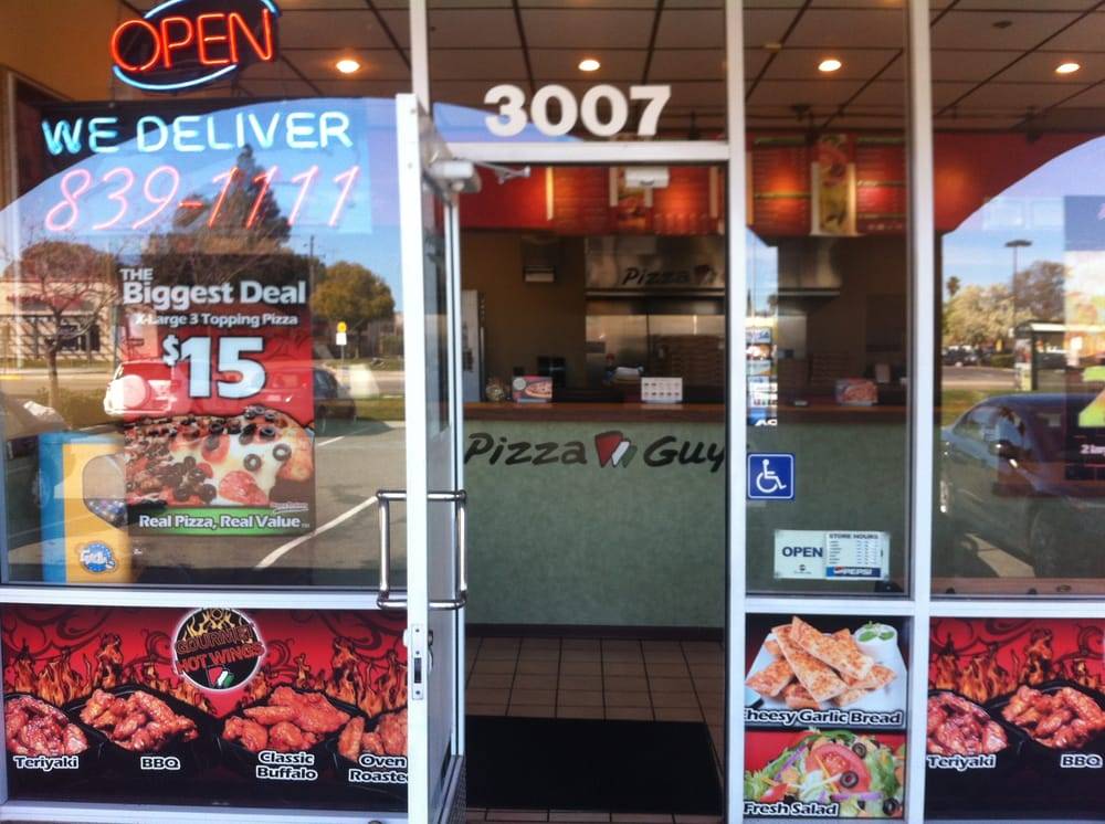 Pizza Guys #153 | meal delivery | 3007 N Tracy Blvd, Tracy, CA 95376, USA | 2098391111 OR +1 209-839-1111