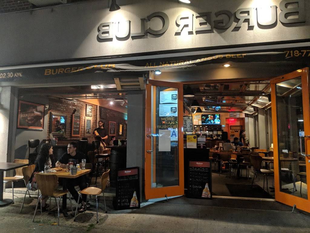 Burger Club | restaurant | 32-02 30th Ave, Astoria, NY 11102, USA | 7187777788 OR +1 718-777-7788
