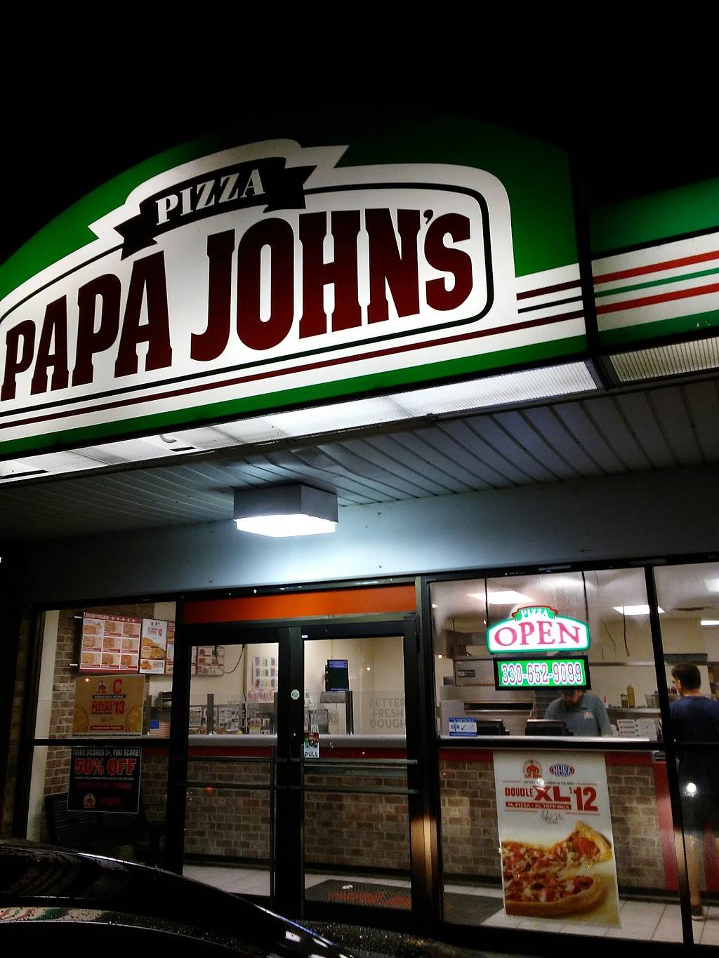 Papa Johns Pizza | restaurant | 404 Vienna Ave, Niles, OH 44446, USA | 3306529099 OR +1 330-652-9099
