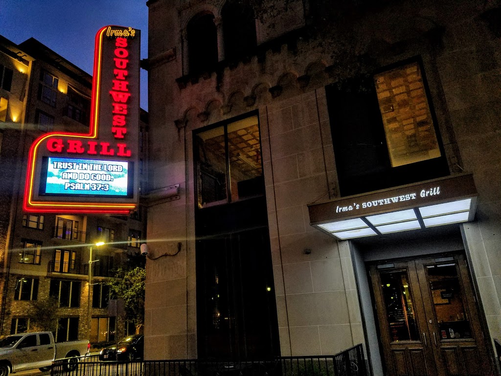 Irmas Southwest | restaurant | 1475 Texas Ave, Houston, TX 77002, USA | 7132479651 OR +1 713-247-9651