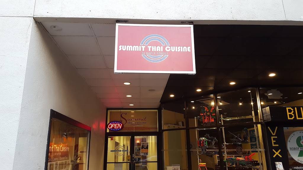 Summit Thai Cuisine | restaurant | 34 Maple St, Summit, NJ 07901, USA | 9082731122 OR +1 908-273-1122