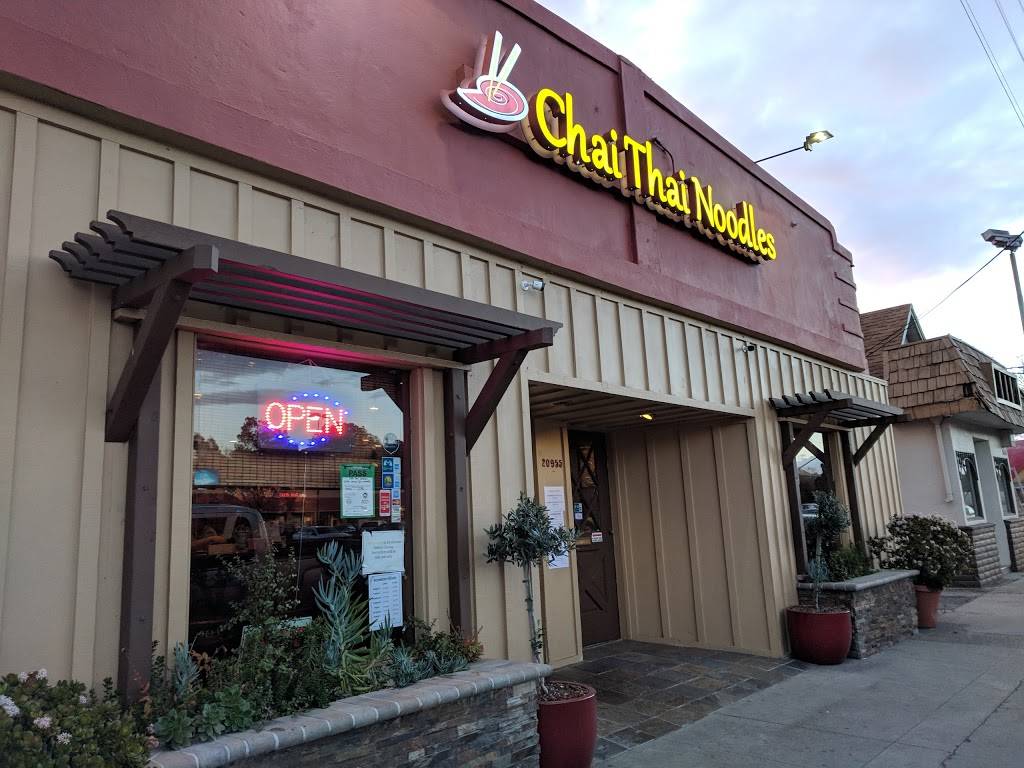 Chai Thai Noodles | restaurant | 20955 Mission Blvd, Hayward, CA 94541, USA | 5102784224 OR +1 510-278-4224