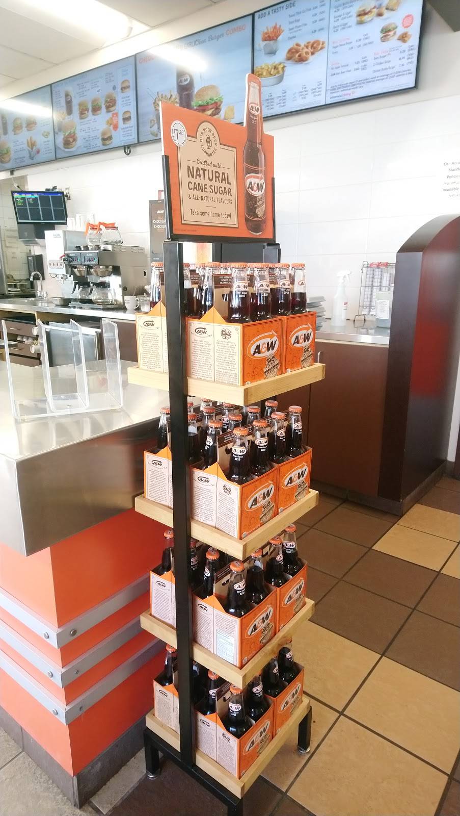 A&W Canada | restaurant | 638 Lennox and Addington County Rd 41 RR 6, Napanee, ON K7R 3L1, Canada | 6133541462 OR +1 613-354-1462