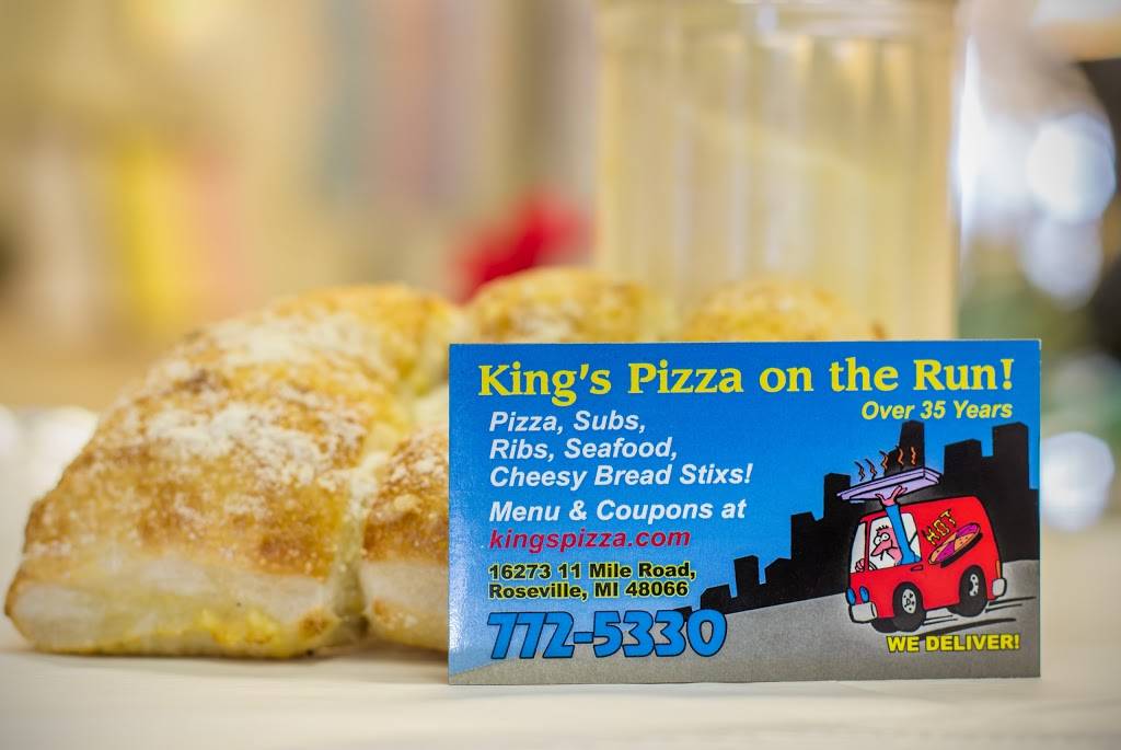 Kings Pizza - Roseville | restaurant | 16273 E Eleven Mile Rd, Roseville, MI 48066, USA | 5867725330 OR +1 586-772-5330